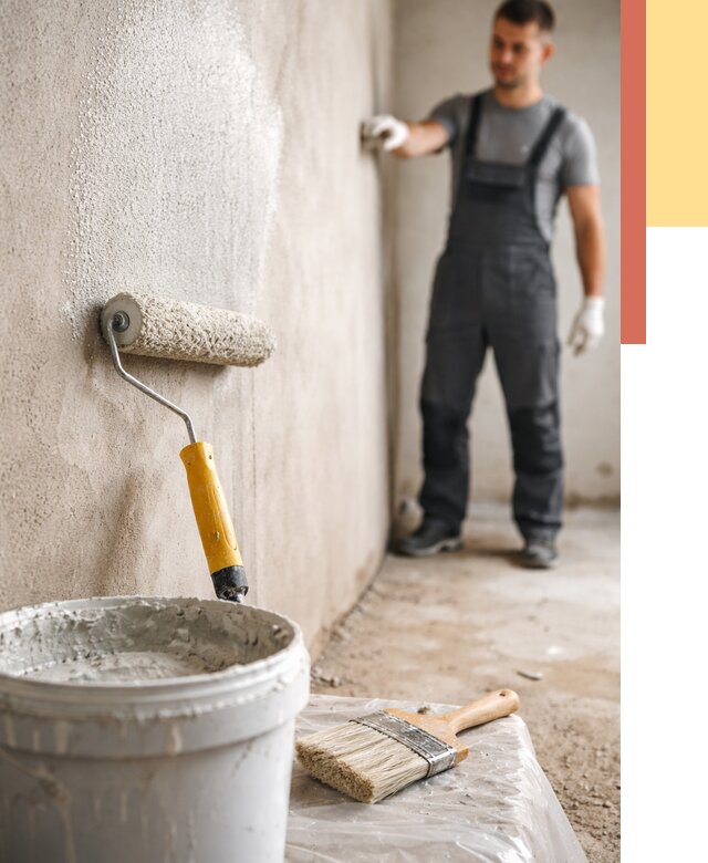 Нанесение бетоноконтакта на стены в Петергофе от 4394 руб. быстро и недорого | ОТДЕЛОЧНИК-Птф