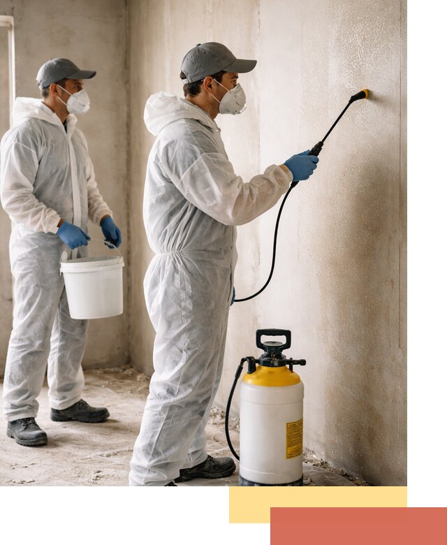 Антисептическая обработка стен в Петергофе профессионально