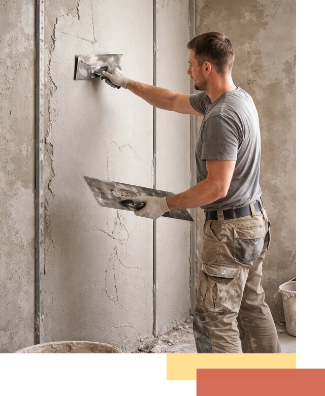 Штукатурка стен гипсовая в Петергофе — качественный и быстрый монтаж