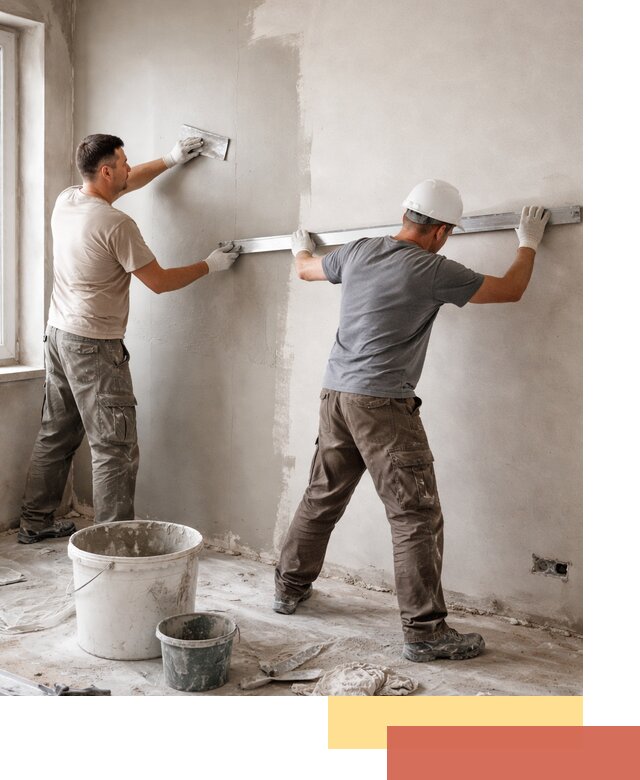 Штукатурка стен под покраску в Петергофе качественно и быстро