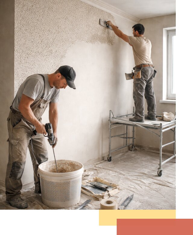 Нанесение жидких обоев под ключ в Петергофе с гарантией качества