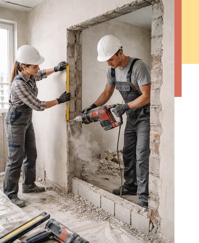 Создание проемов в стенах в Петергофе от 6800 руб. — алмазная резка и расширение | ОТДЕЛОЧНИК-Птф