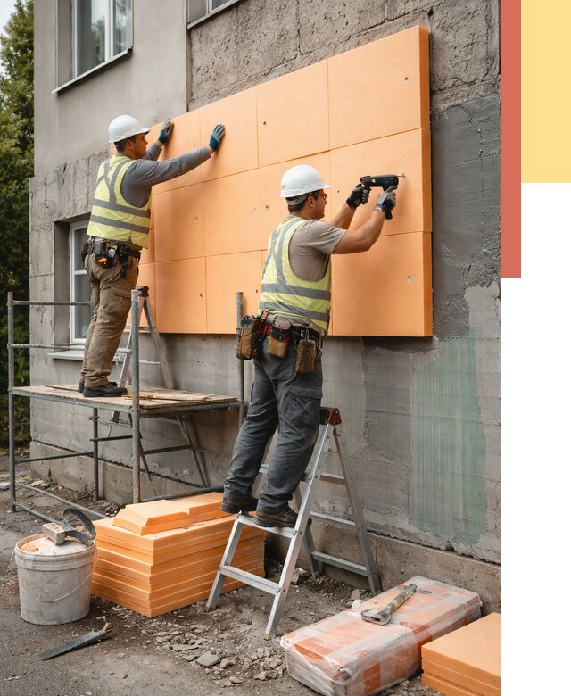 Утепление стен пеноплексом в Петергофе от 1935 руб./м2 — быстро и недорого | ОТДЕЛОЧНИК-Птф